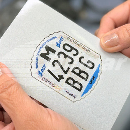 Etiqueta VMP – Matrícula Identificativa para Patinetes Eléctricos